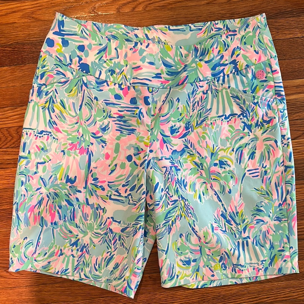 Lilly Pulitzer Luxletic Bermuda shorts size 12